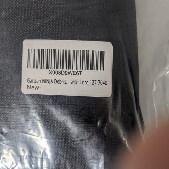 NEW- Garden Ninja Blower Vacuum Bottom For Toro Part No. 127-7040 - Picture 8 of 8